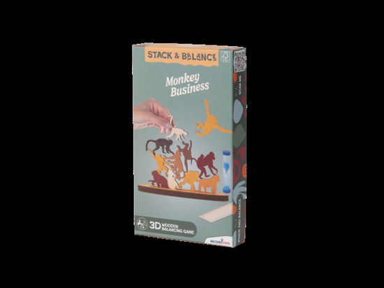 Cover for Stack &amp; Balance -  Monkey Business (Toys) (2025)