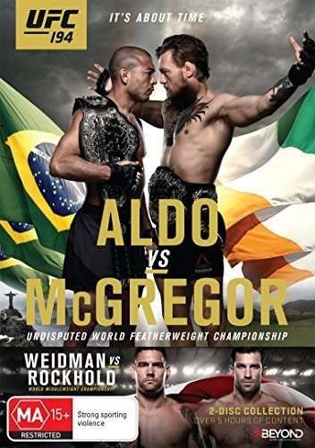 Cover for Sports · Ufc 194:Aldo Vs Mcgregor (DVD) (2016)