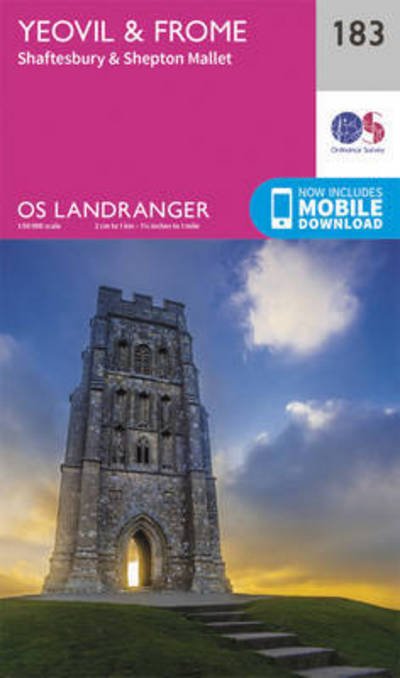 Cover for Ordnance Survey · Yeovil &amp; Frome - OS Landranger Map (Landkart) [February 2016 edition] (2016)