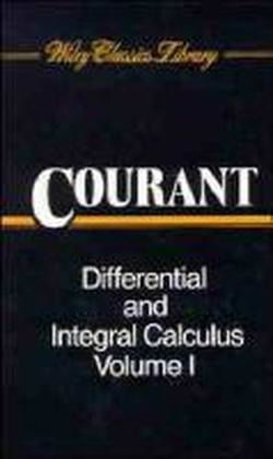 Cover for Courant, Richard, 1888-1972 (New York University) · Differential and Integral Calculus, 2 Volume Set (Paperback Book) [Volume I Paper Edition; Volume Ii Cloth edition] (1993)