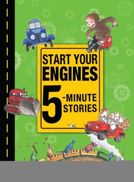Cover for Rey and others, Rey and others · Start Your Engines 5-Minute Stories - 5-Minute Stories (Innbunden bok) (2014)