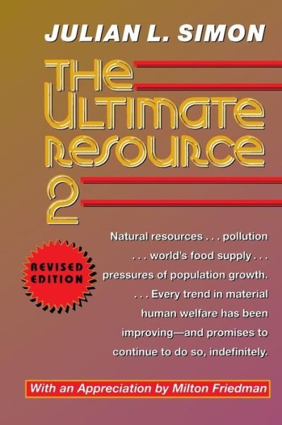 The Ultimate Resource 2 - Julian Lincoln Simon - Books - Princeton University Press - 9780691003818 - July 21, 1998