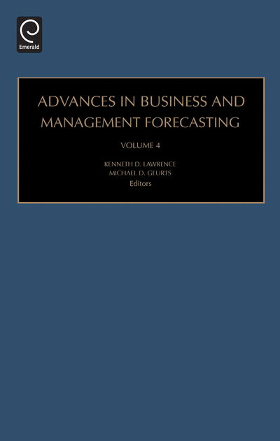 Cover for Kenneth D Lawrence · Advances in Business and Management Forecasting - Advances in Business and Management Forecasting (Hardcover Book) (2006)