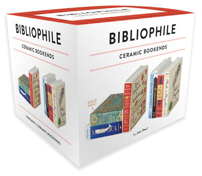 Cover for Jane Mount · Bibliophile Ceramic Bookends (MERCH) (2020)