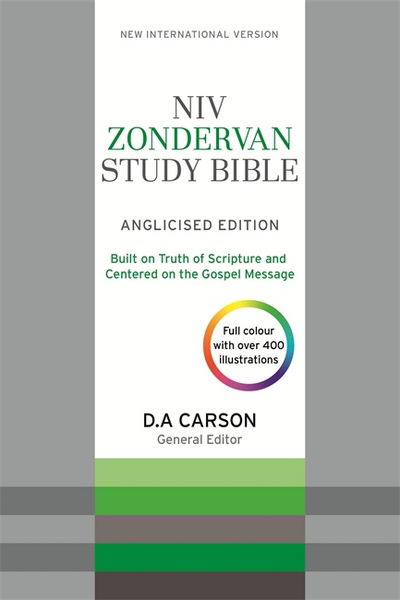 Cover for New International Version · NIV Zondervan Study Bible (Anglicised): Leather (Paperback Book) (2017)