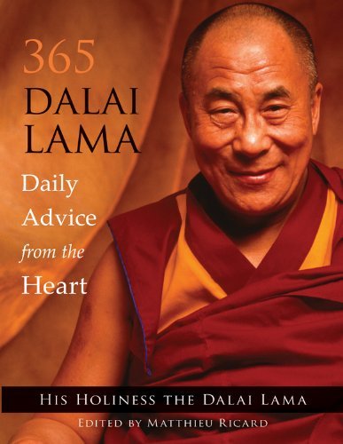 365 Dalai Lama: Daily Advice from the Heart - His Holiness the Dalai Lama - Książki - Hampton Roads Publishing - 9781571746818 - 1 marca 2012