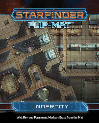 Cover for Damien Mammoliti · Starfinder Flip-Mat: Undercity (GAME) (2019)