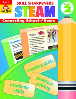 Cover for Evan-Moor Educational Publishers · Skill Sharpeners: Steam, Grade 2 (Paperback Book) (2021)