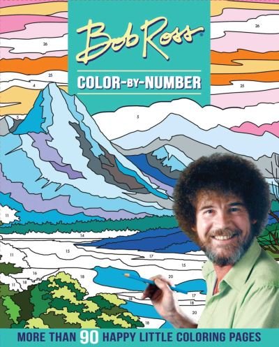 Cover for Editors of Thunder Bay Press · Bob Ross Color-By-Number (Buch) (2023)