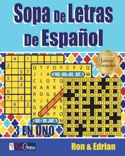 Cover for Edrian D · Sopa de Letras de Espanol (Paperback Book) (2019)