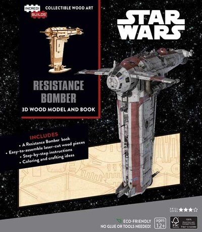 Cover for Insight Editions · IncrediBuilds: Star Wars: Resistance Bomber Book and 3D Wood Model - Incredibuilds (Buch) (2020)