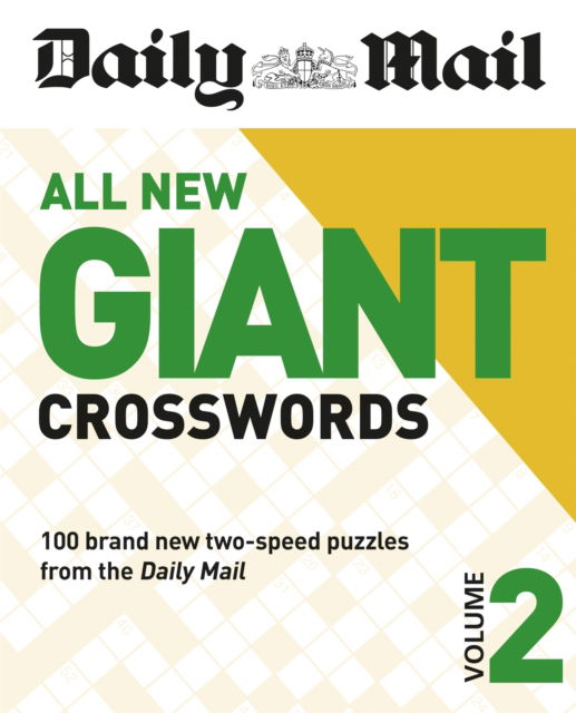 Cover for The Daily Mail DMG Media Ltd · Daily Mail All New Giant Crosswords 2 (Paperback Book) (2022)