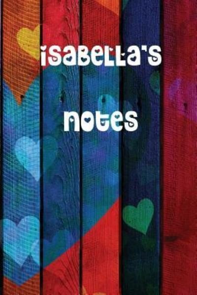 Cover for Wj Journals · Isabella's Notes (Paperback Book) (2019)