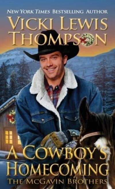 Cover for Vicki Lewis Thompson · A Cowboy's Homecoming (Paperback Book) (2020)