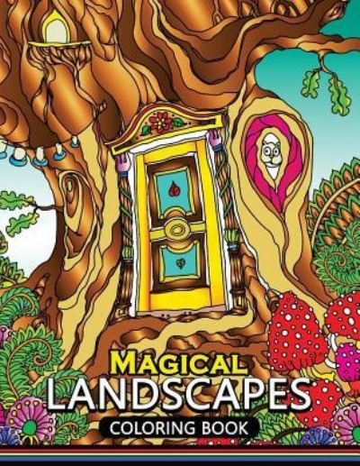 Cover for Balloon Publishing · Magical Landscapes Coloring Books (Taschenbuch) (2018)