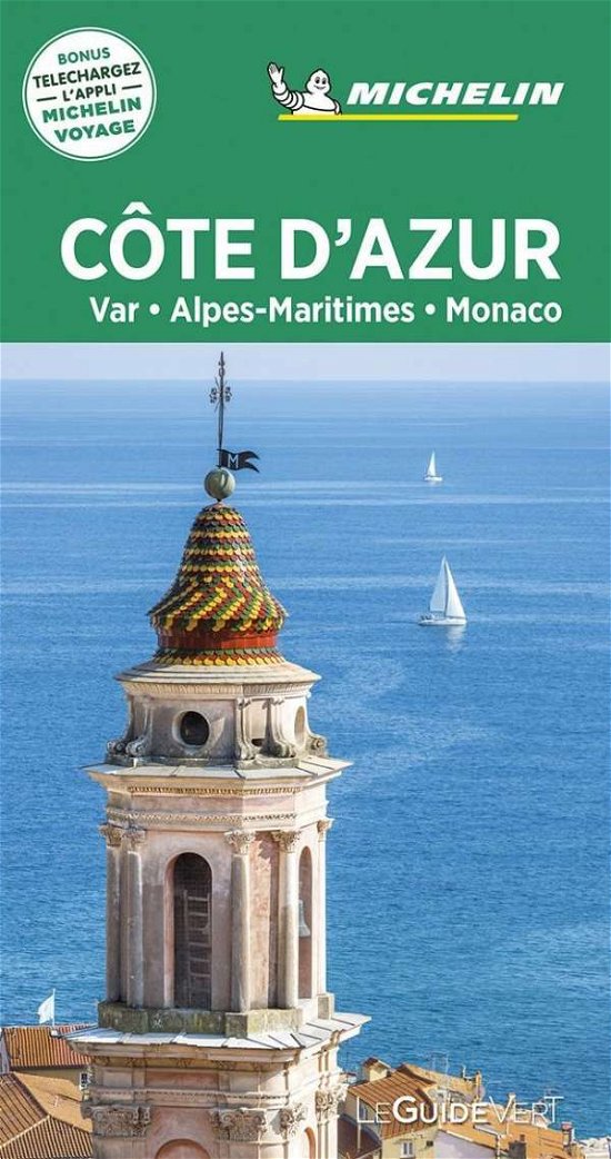 Cover for Michelin · Michelin Guide Vert: Cote d'Azur - Var, Alpes-Maritimes, Monaco (Sewn Spine Book) (2020)