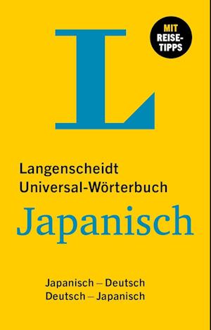 Langenscheidt Universal-Wörterbuch Japanisch -  - Bøger - Langenscheidt bei PONS Langenscheidt Gmb - 9783125145818 - 22. maj 2024