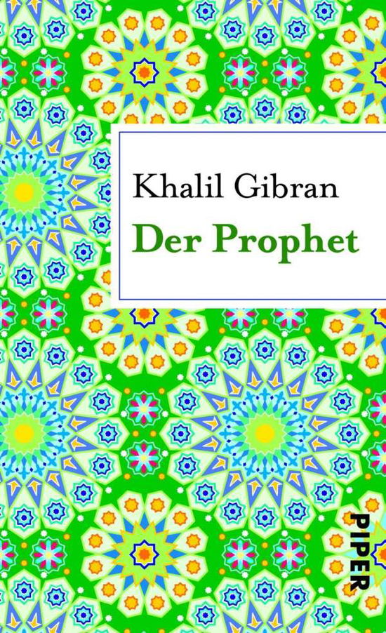 Cover for Khalil Gibran · Piper.30481 Gibran.Der Prophet (Book)