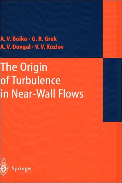 A.V. Boiko · The Origin of Turbulence in Near-Wall Flows (Hardcover Book) [2002 edition] (2002)