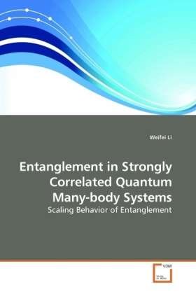 Cover for Li · Entanglement in Strongly Correlated (Buch)