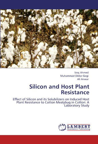 Cover for Ali Anwar · Silicon and Host Plant Resistance: Effect of Silicon and Its Solubilizers on Induced Host Plant Resistance to Cotton Mealybug in Cotton: a Laboratory Study (Paperback Book) (2012)