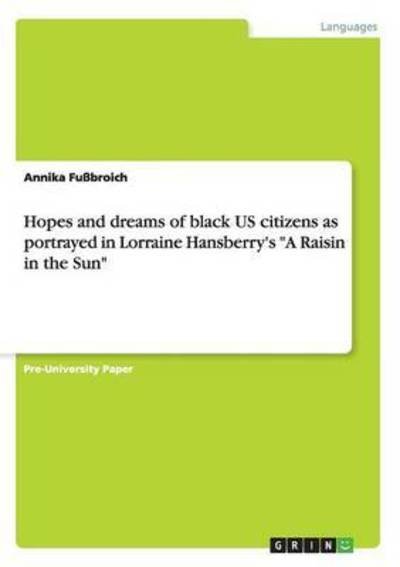 Cover for Fußbroich · Hopes and dreams of black US (Bog) (2015)