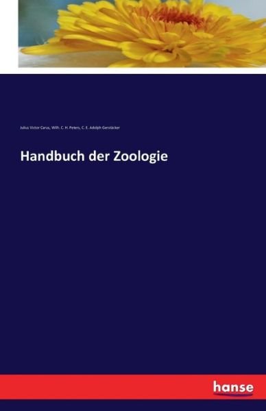Cover for Carus · Handbuch der Zoologie (Bok) (2016)