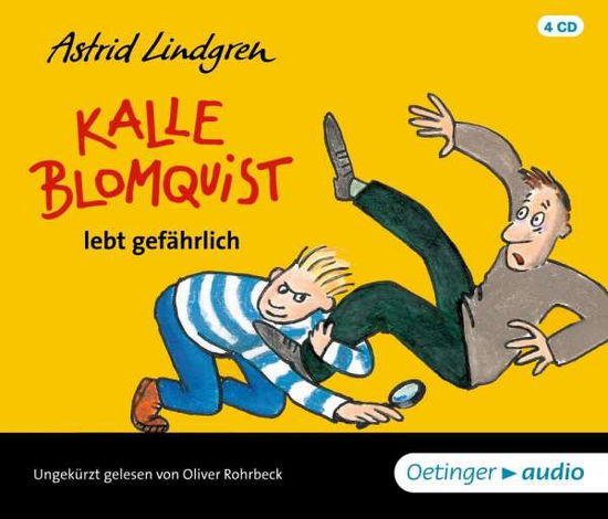 Cover for Lindgren · Kalle Blomquist lebt gefährl (Book) (2018)