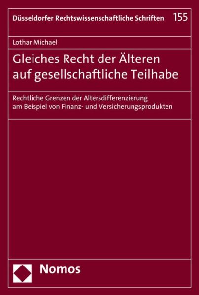 Cover for Michael · Gleiches Recht der Älteren auf (Book) (2018)