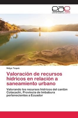Cover for Nidya Tequiz · Valoracion de recursos hidricos en relacion a saneamiento urbano (Pocketbok) (2018)