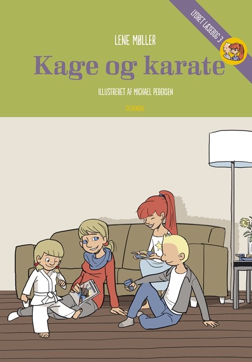 Cover for Lene Møller · Lydrette læsebøger: Kage og karate (Bound Book) [1. Painos] (2016)