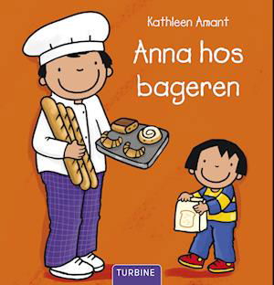 Cover for Kathleen Amant · Anna hos bageren (Hardcover Book) [1. Painos] (2023)