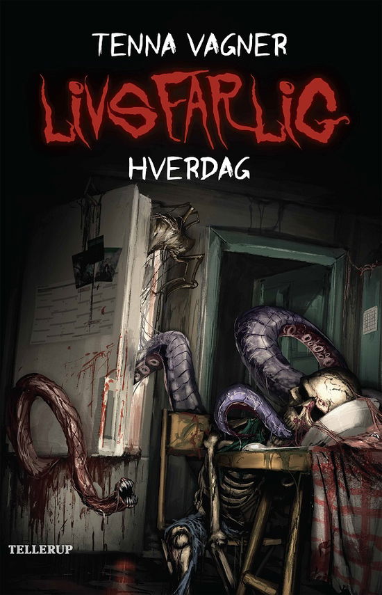 Cover for Tenna Vagner · Livsfarlig, 1: Livsfarlig #1: Livsfarlig hverdag (Hardcover Book) [1st edition] (2023)