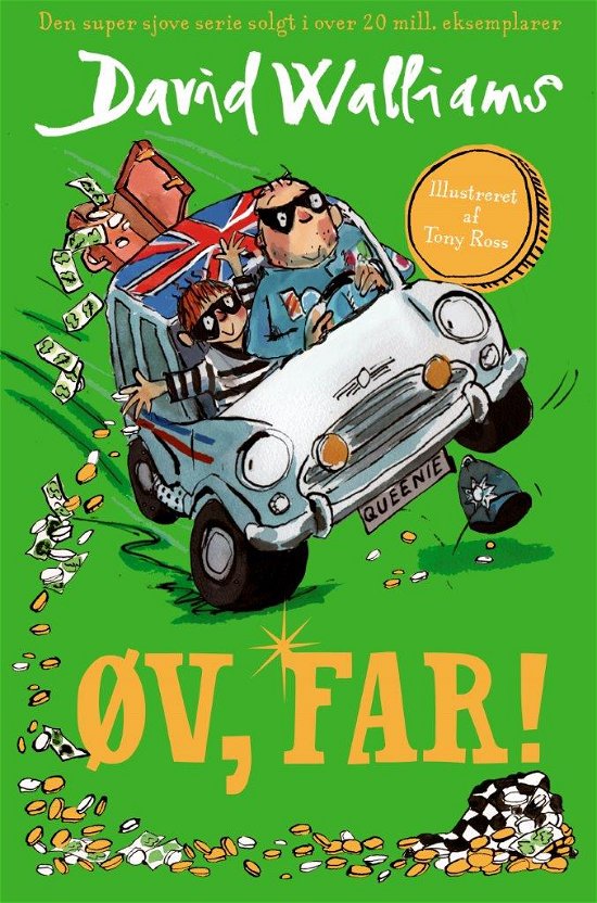 Cover for David Walliams · Øv, Far! (Bound Book) [1st edition] (2018)