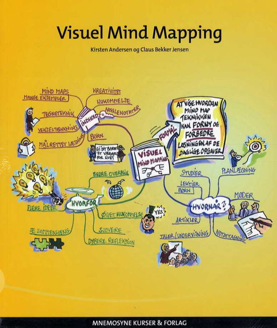 Visuel Mind Mapping - Kirsten Andersen og Claus Bekker Jensen - Kirjat - Mnemosyne Kurser & Forlag - 9788799820818 - sunnuntai 20. syyskuuta 2015