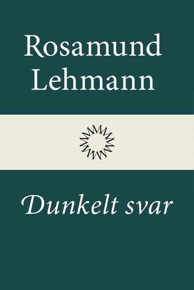 Cover for Rosamund Lehmann · Dunkelt svar (Hardcover Book) (2026)