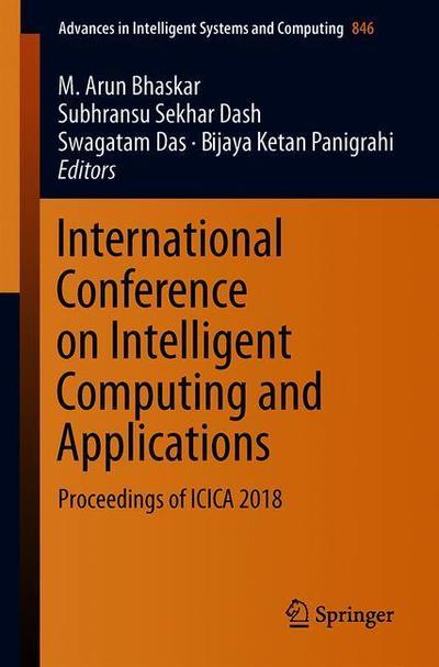 Cover for International Conference on Intelligent (Book) [1st ed. 2019 edition] (2018)