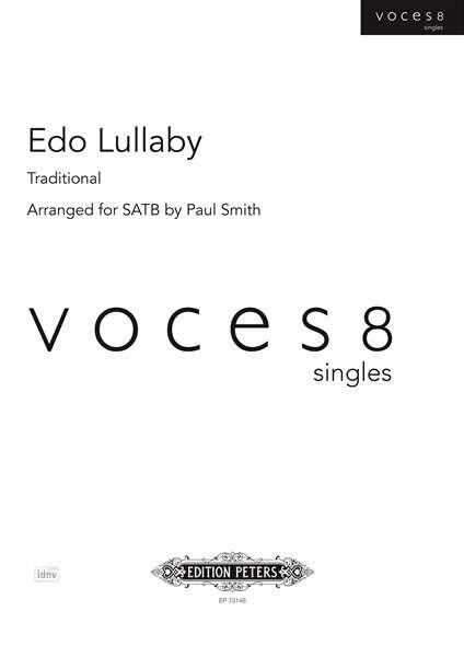 Cover for Paul Smith · Edo Lullaby Satb - Voces8 Singles (Paperback Book) (2019)