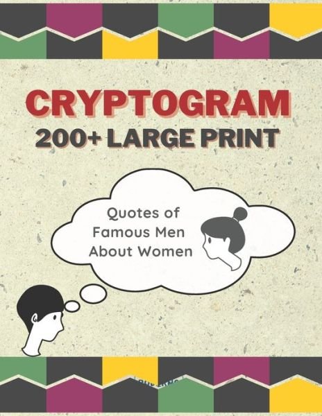 Cover for Poderno Creations · Cryptograms 200+ Large Print (Paperback Bog) (2020)