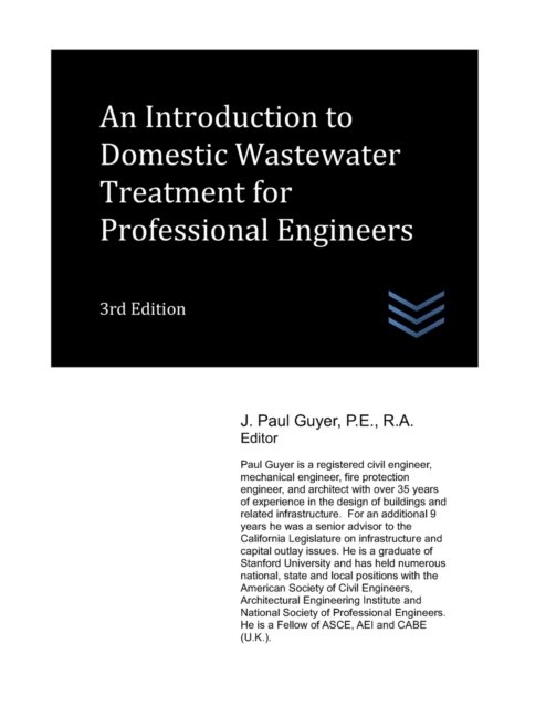 Cover for J Paul Guyer · An Introduction to Domestic Wastewater Treatment for Professional Engineers - Wastewater Treatment Engineering (Paperback Bog) (2022)