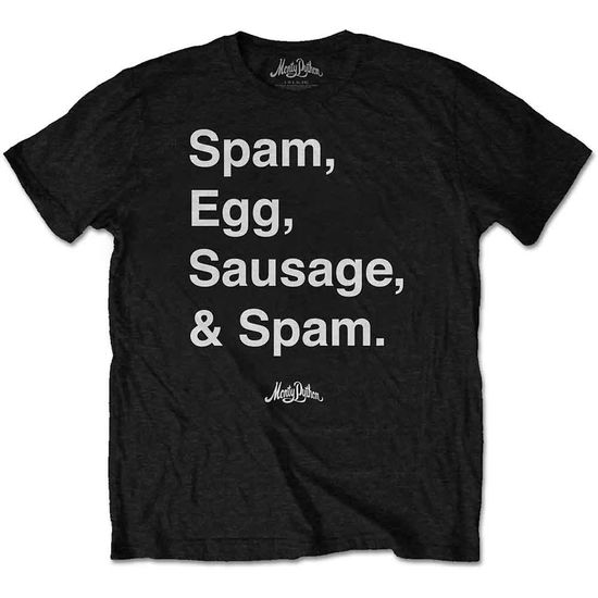 Monty Python Unisex T-Shirt: Spam - Monty Python - Merchandise -  - 9950670887818 - 