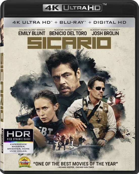 Cover for Sicario (4K UHD Blu-ray) (2016)