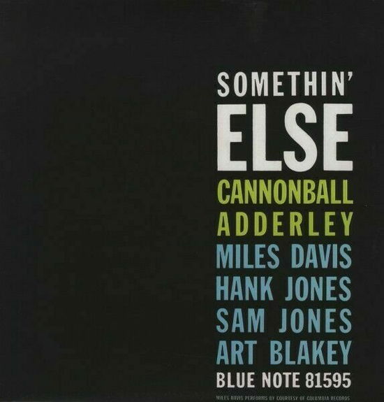 Somethin' Else - Cannonball Adderley - Muziek - BLUE NOTE - 0077774633819 - 2008