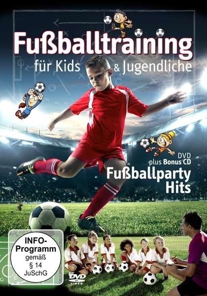 Cover for Training-fussballparty Hits · FUßBALLTRAINING FÜR KIDS &amp; JUGENDLICHE INKL.FUßBA (DVD-Audio) (2021)