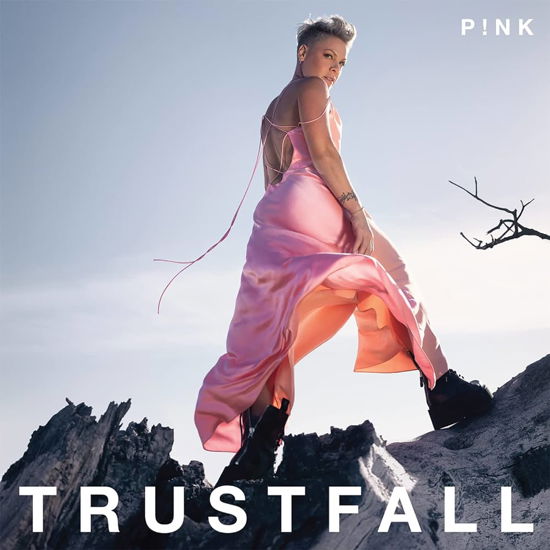 Cover for Pink · Trustfall (LP) [Blue Coloured edition] (2023)