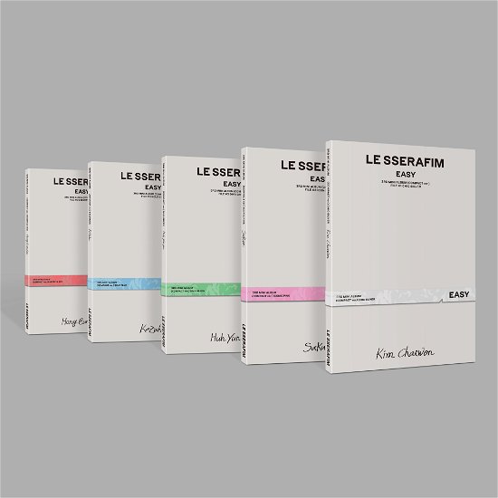 Cover for Le Sserafim · 3rd Mini Album Easy (Compact Ver.) (CD) [Compact edition] (2024)