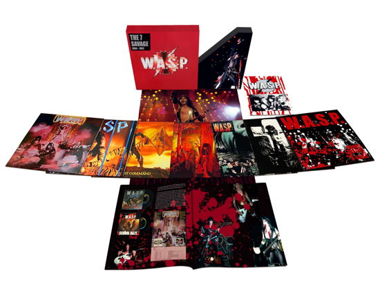 W.A.S.P. · The 7 Savage: 1984-1992 (Second Edition) (LP) [Half-Speed Master Box Set edition] (2024)