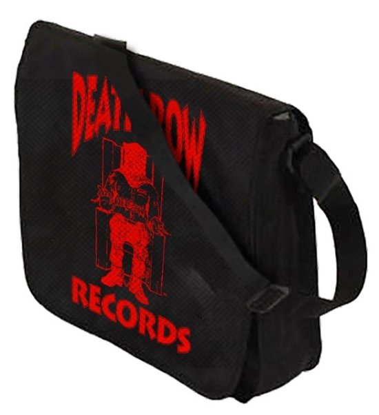 Cover for Death Row Records · Death Row Records Logo (Flaptop Record Bag) (Väska) (2021)