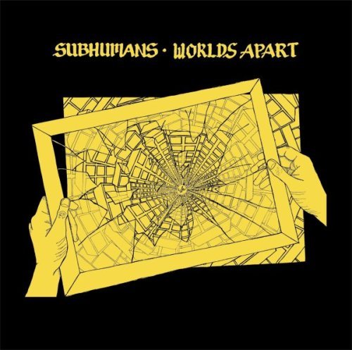 Cover for Subhumans · Worlds Apart (LP) [Reissue edition] (1990)
