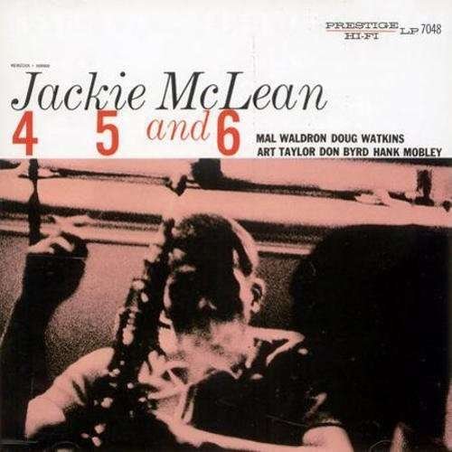 Cover for Jackie Mclean · 4, 5 And 6 (LP) [Audiophile edition] (1990)